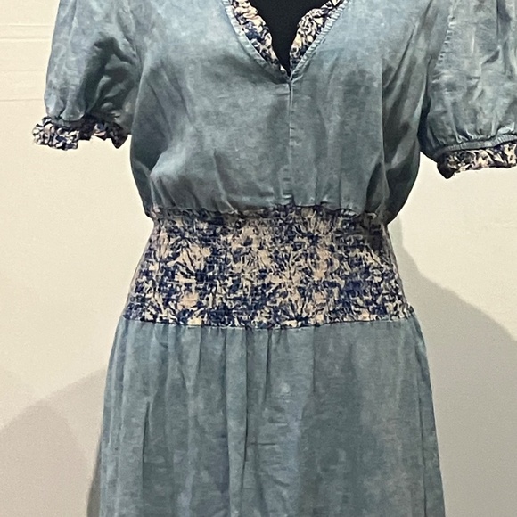 Red + Olive boho dress - Picture 13 of 15